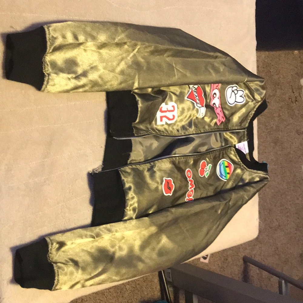 Miss attitude varsity jacket girls size 14